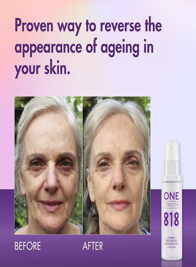 One Truth 818 Atomiser Spritz with TAM-818 | Telomerase Activation | Anti-Aging Face Mist - Image 2